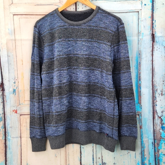 Faherty | Luxe Heather Reversible Crew - Picture 1 of 5